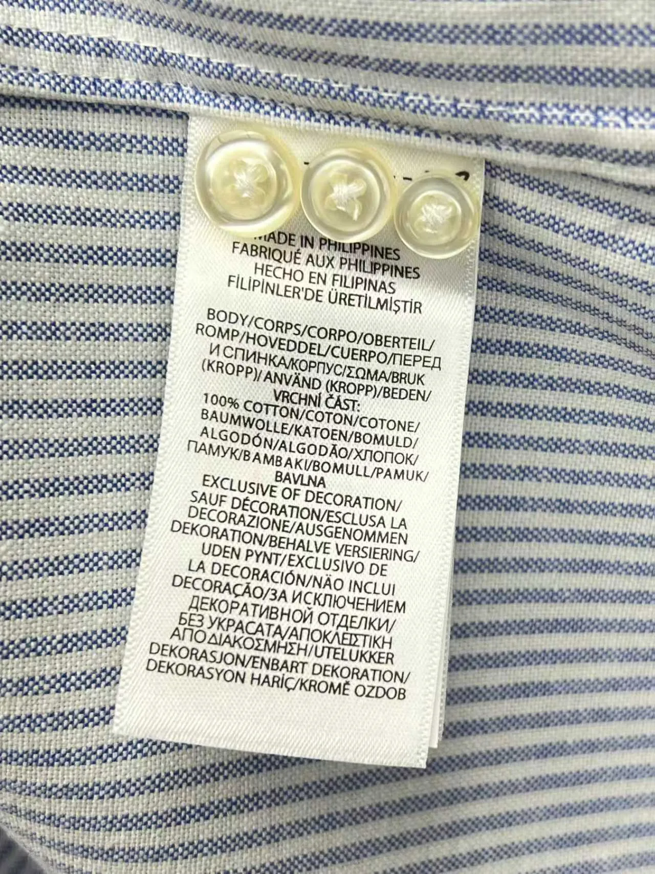 P360 Polo 25ss new logo embroidered striped square collar casual long-sleeved shirt, men's size: XS.S.M.L.XL.